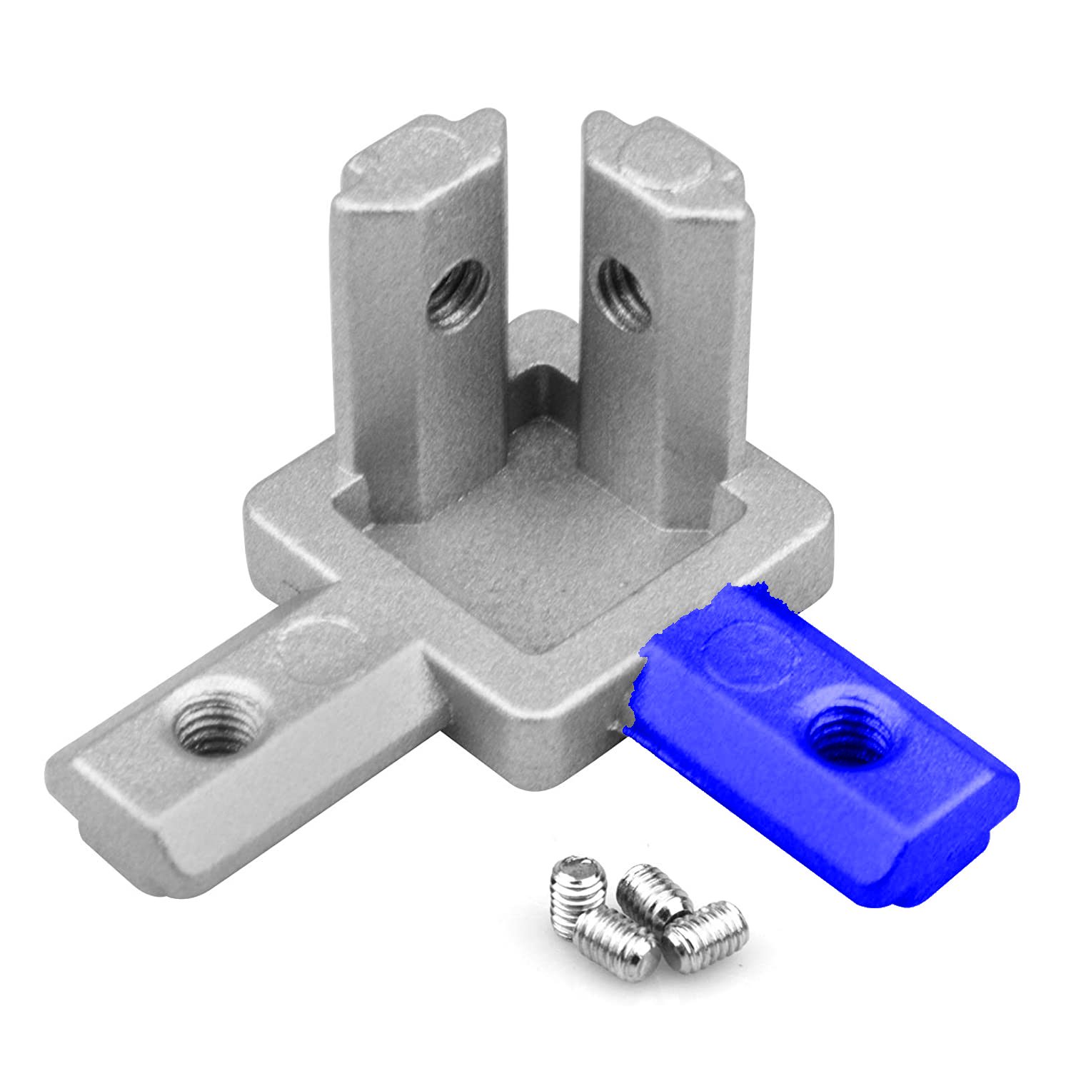 2020 Series 3-Way Corner Brackets Cut Blue Leg